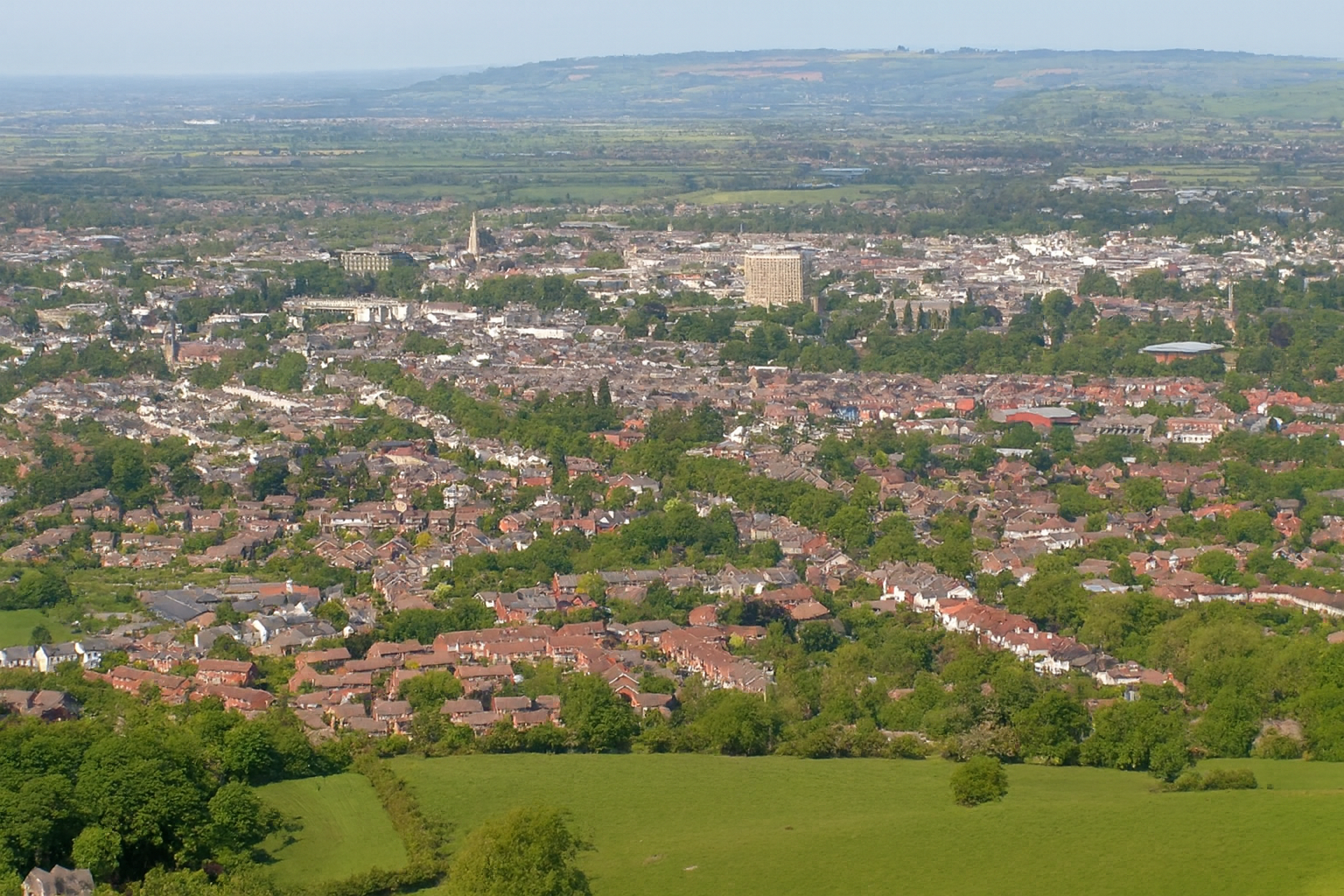 Aerial View of Cheltenham